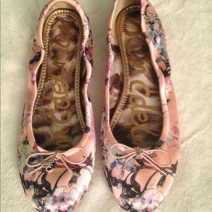 Sam Edelman floral flat slip on